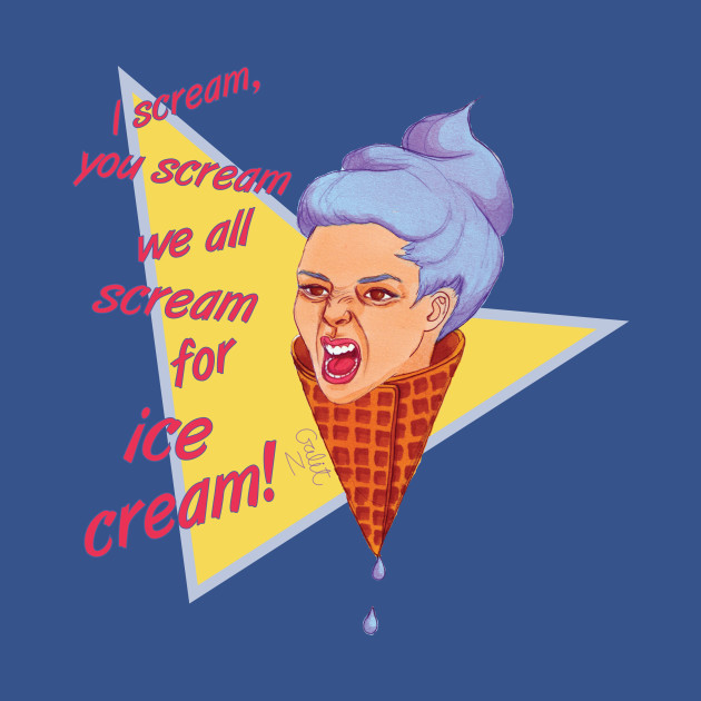 Disover Ice Cream Rage - Ice Cream - T-Shirt