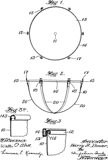 Tuning Device for Timpani Vintage Patent Hand Drawing Magnet