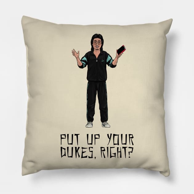 Put Up Your Dukes, Right? Pillow by PreservedDragons