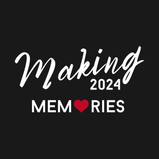Making Memories 2024 Friend Family Vacation Matching Trip T-Shirt