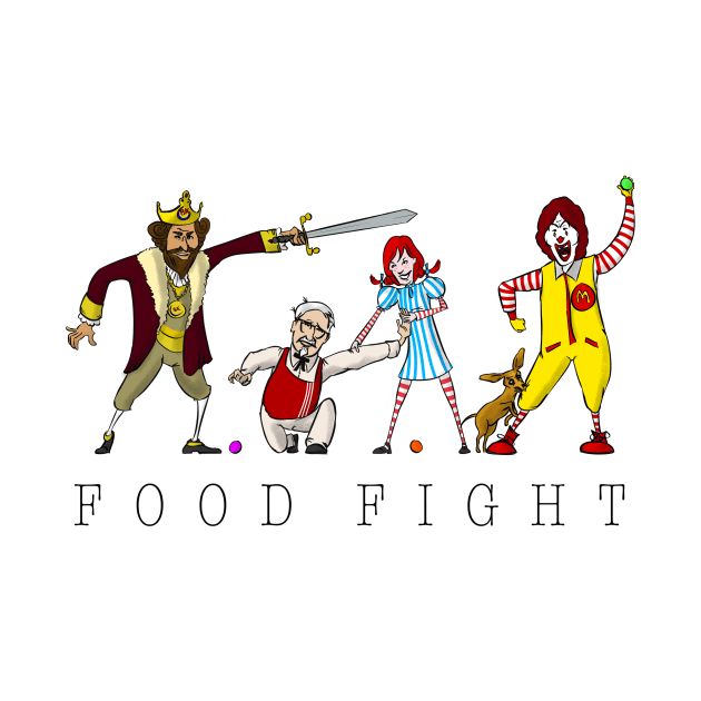 Food Fight by Atmospheric Comics Company