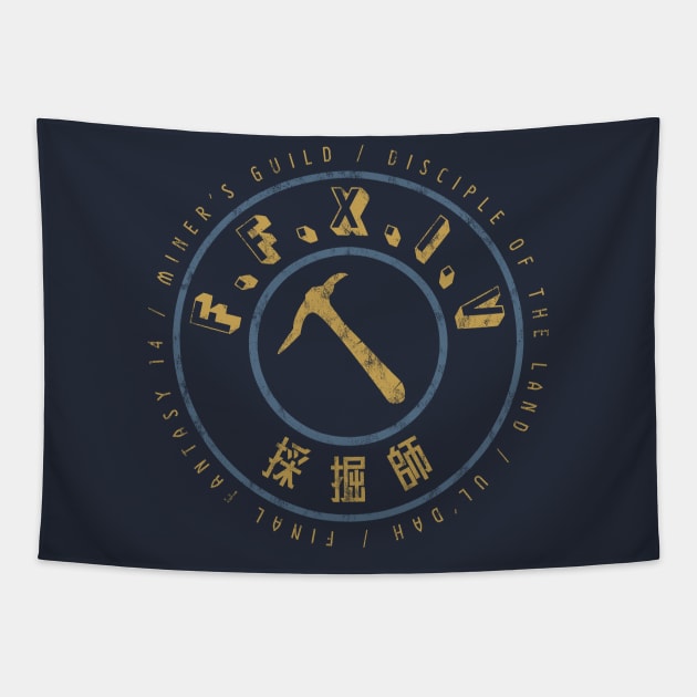 Final Fantasy XIV Miner's Guild Tapestry by StebopDesigns