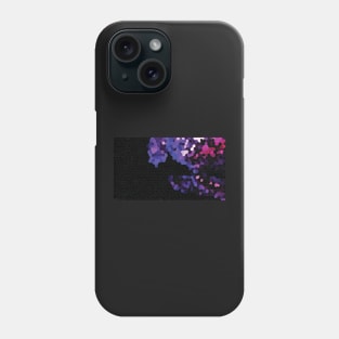 Purple Geometric Landscape Phone Case