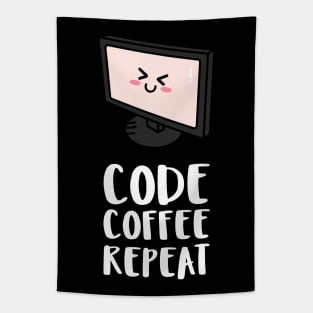 code coffee repeat Tapestry