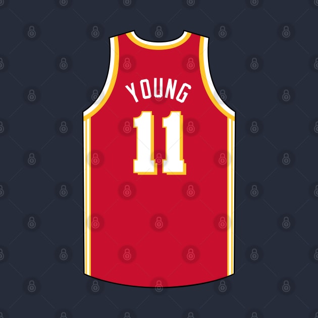 Trae Young Atlanta Jersey Qiangy by qiangdade