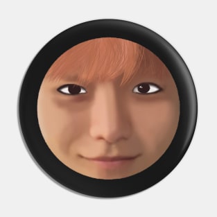 Circle Face Pin