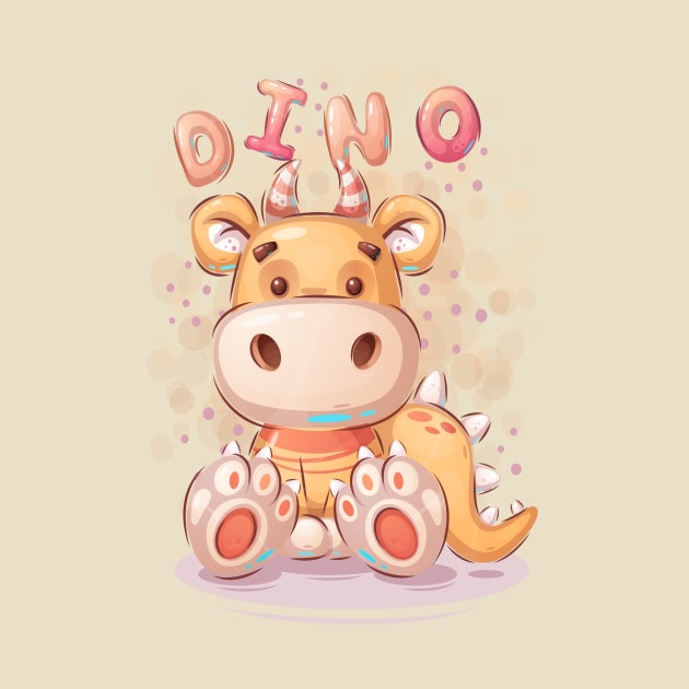 Sweet baby Dino by KOTOdesign