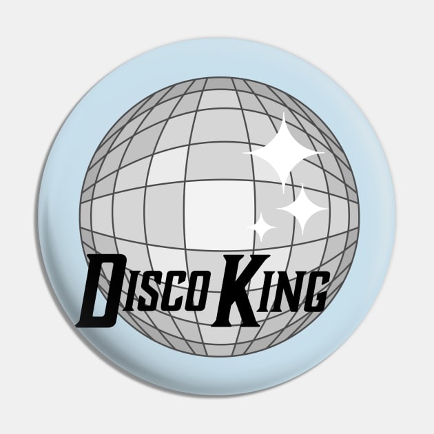 Disco King Pin by WhaleCraft Designs