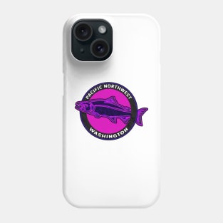 Pacific Northwest Salmon Fish Washington Phone Case