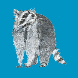 Raccoon Painting T-Shirt