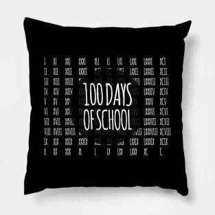 100 Days of school Pillow