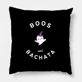 Boos and Bachata (Halloween edition) Pillow