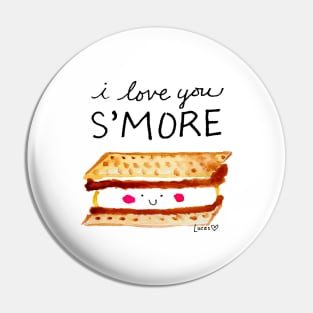 I Love You S'More Pin