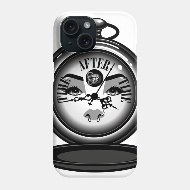 Time After Time Phone Case by Spikeani