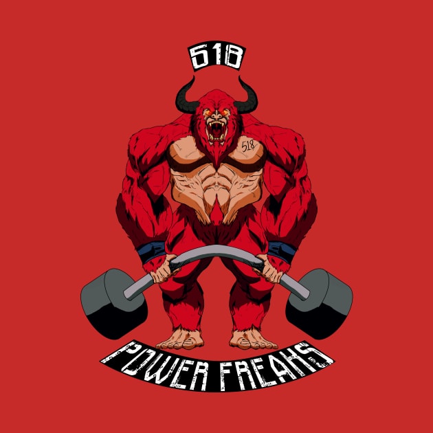power freaks- big red by Actualsuperhero