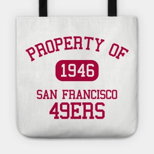 Property of San Francisco 49ers Tote