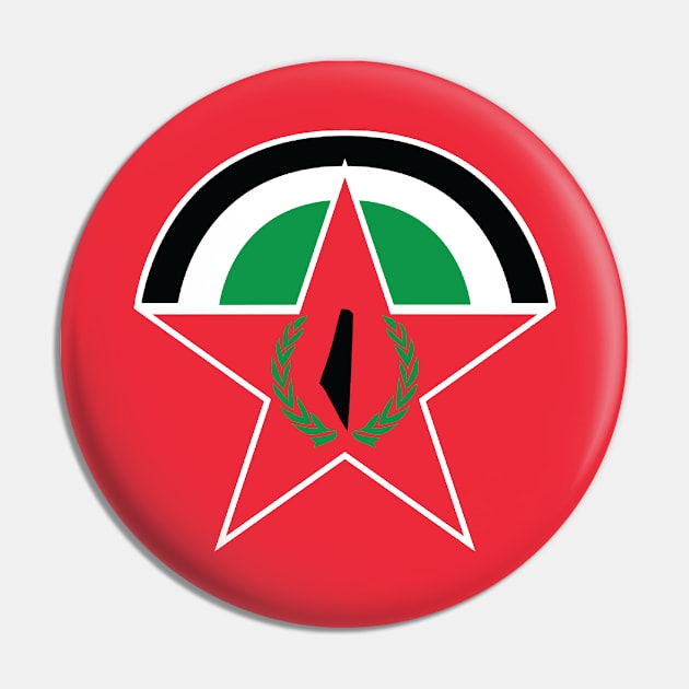 Democratic Front for the Liberation of Palestine Pin by Wickedcartoons