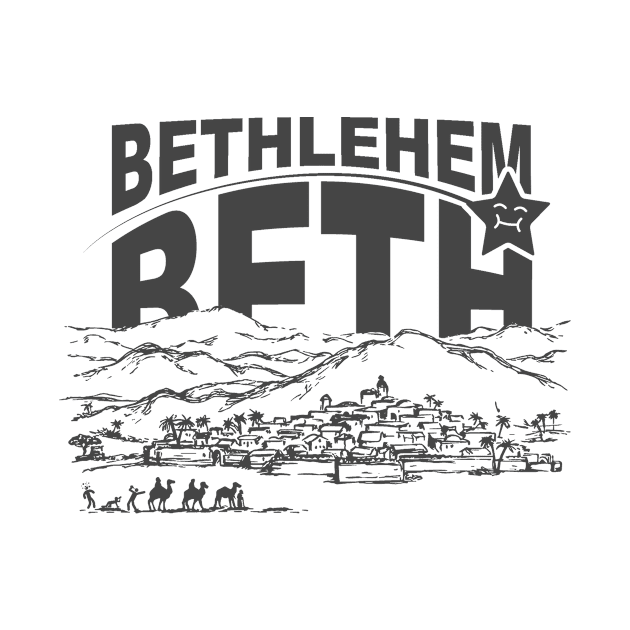 Bethlehem Beth Black by J4Designs