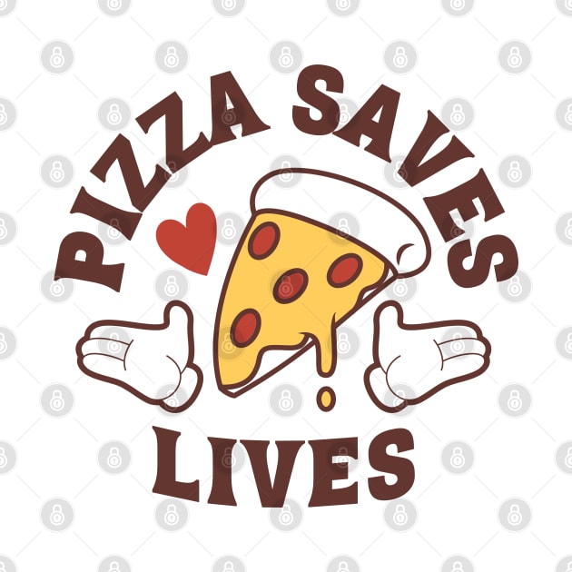 Pizza Saves Lives by Three Meat Curry