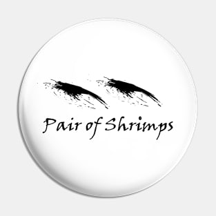 Pair of Shrimps Pin