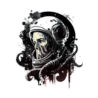 Astronaut Octopus T-Shirt