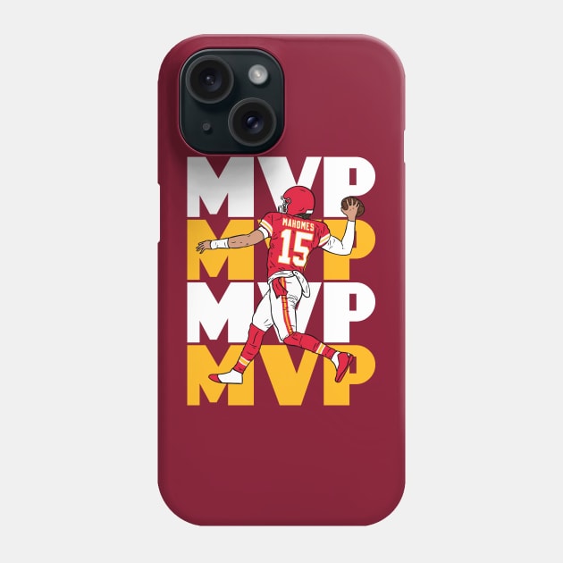 Pat Mahomes MVP Phone Case by Caloy