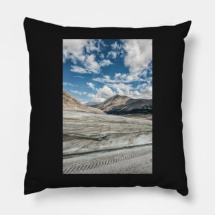 The Icy Road Home Pillow