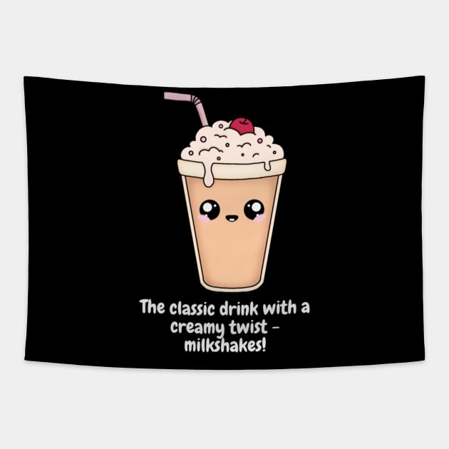 The classic drink with a creamy twist - milkshakes! Tapestry by Nour