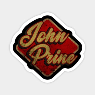 john prine // print in kite Magnet