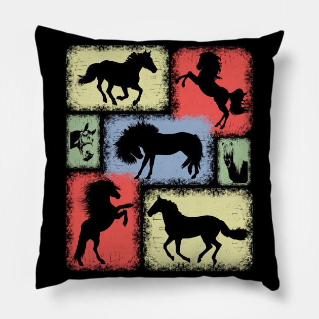Haflinger Pony Horses Collection Pillow by Primo Style