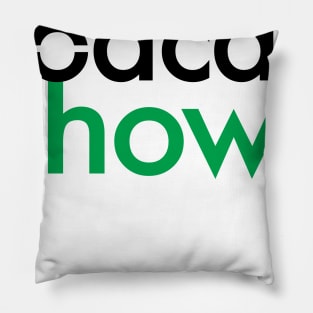 Podcast Chowk Text Logo Pillow
