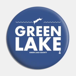 Green Lake County, Wisconsin - Green Lake Pin