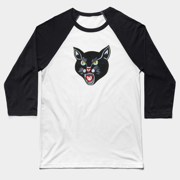 Black Cat Fireworks Baseball T Shirt Teepublic