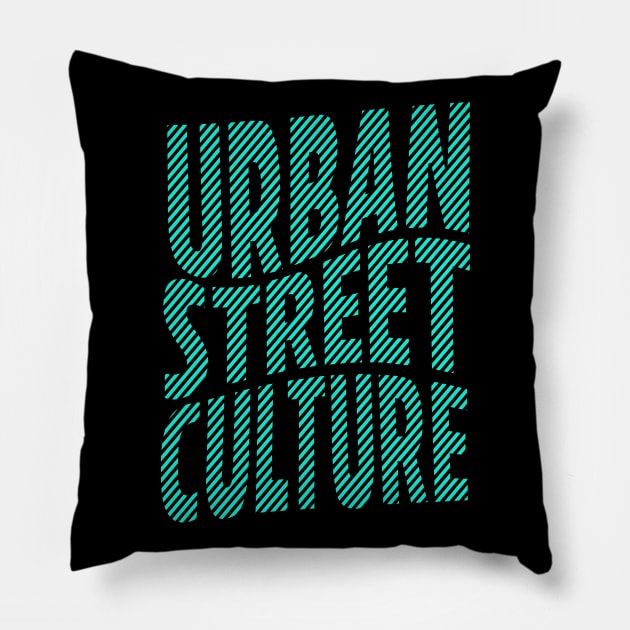 Urban street culture Pillow by sharukhdesign