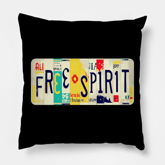 FreeSpirit Pillow by Creatum