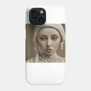 Portrait of Christina Aguilera Phone Case