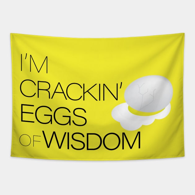 Wisdom Eggs Tapestry by DavidCentioli