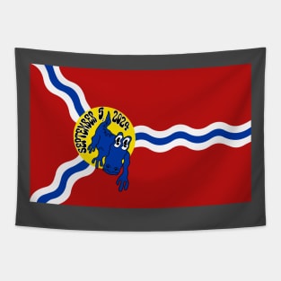 King Gizzard and the Lizard Wizard - St Louis Flag September 5, 2024 Tapestry