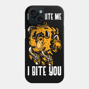 donut bite me Phone Case