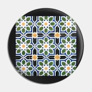 Traditional Portuguese glazed tiles Pin