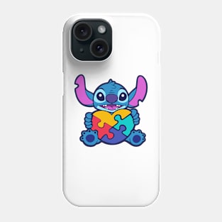 Stitch Autism Awareness Phone Case