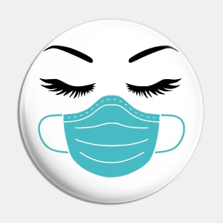 Mask Lashes Brows - A Nurse Pin