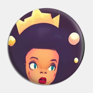 Peachy Princess Pin