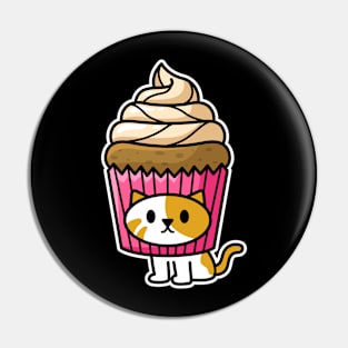 Cupcake Cat Pin