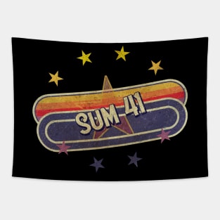 Sum 41 Vintage ElaCuteOfficeGirl Tapestry