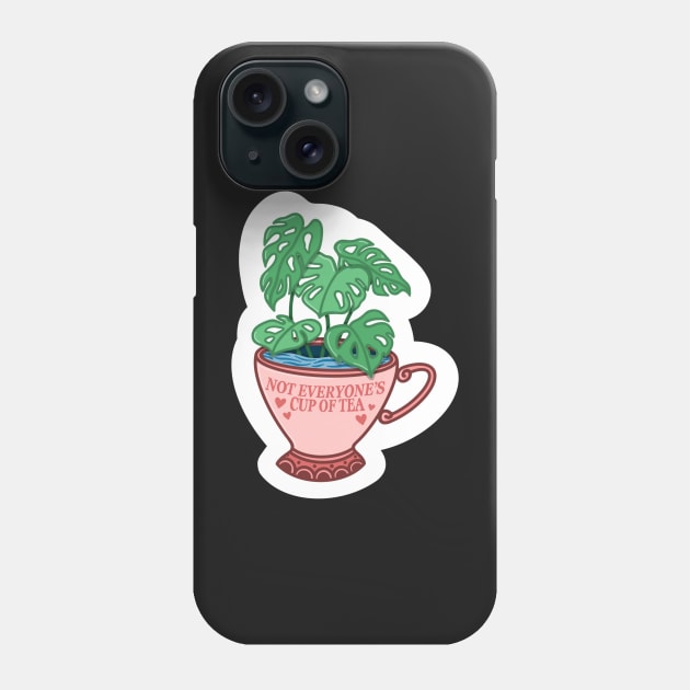 Not everyone’s cup of tea Phone Case by astroashleeart