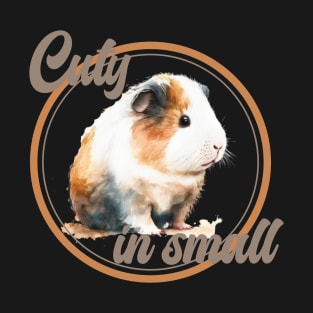 Guinea Pig - Cuty in small T-Shirt