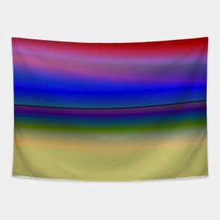 RED YELLOW BLUE TEXTURE ART Tapestry