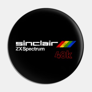 Zx Spectrum 48k Retro Design. Pin