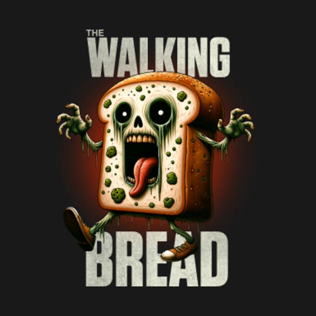 The Walking Bread by pixelmeplease